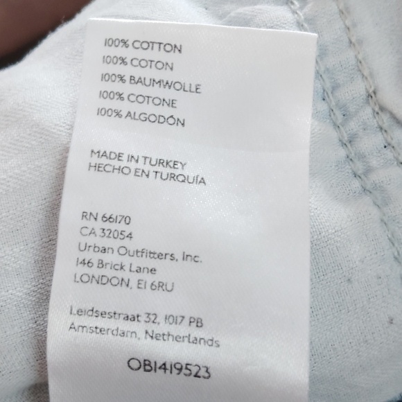 Free People x We The Free Shelby BF Jean in Blue Size 30 - Picture 6 of 6